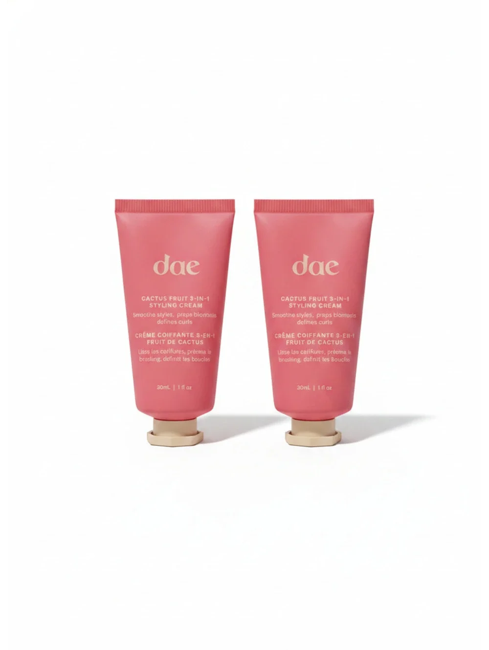 Dae Cactus Fruit 3-in-1 Styling Cream 1 oz Travel Size LOT 2